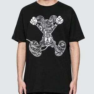 Marcelo Burlon County of Milan Black Disney Graphic Tee Mickey Mouse